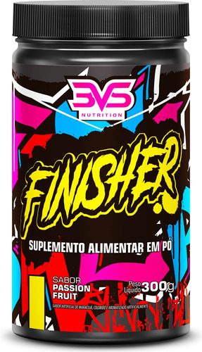 Pós Treino / Intra Treino Finisher 300g - Sabor: Passion Fruit - Fórmula Exclusiva Com 7 Ingredientes Que Auxiliam Na Recuperação Pós Treino Amino Energy