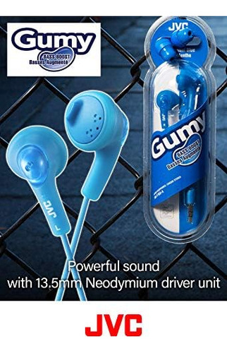 Auriculares Jvc Haf160w Jvc Haf160w Gumy Ear Bud, Blancos