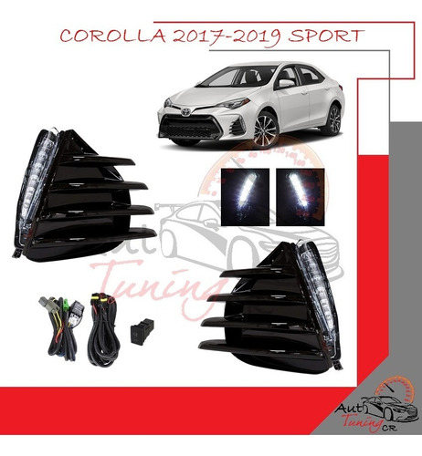 Halogenos Led Toyota Corolla Sport 2017-2019