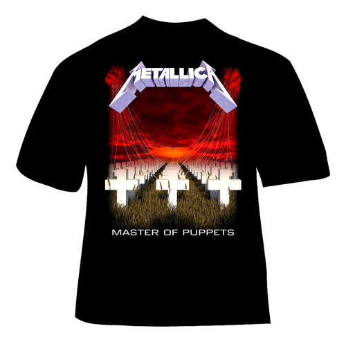 Polera Metallica - Ver 38 - Master Of Puppets