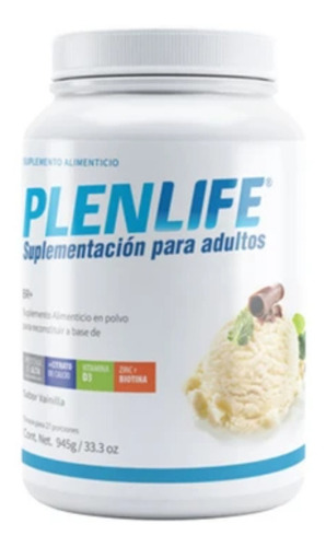 Fórmula Br+ 945 Gr Plenlife Sabor Vainilla