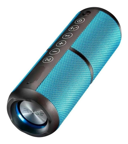 Caixa De Som Portátil Pulse Bluetooth Wave 2 Azul Sp375