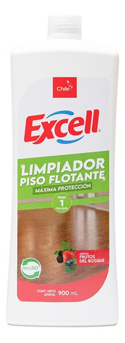 Limpiador Piso Flotante Aroma Frutos Del Bosque 900ml Excell