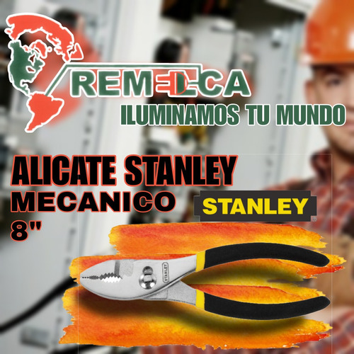 Alicate Stanley Mecanico 8  84098