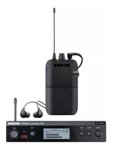 Imagen 1 de 5 de Sistema Shure Psm300 Inalambrico Monitoreo Intraural Estereo