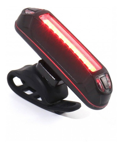 Luz Recargable Para Bicicleta N°5 Luz Led Incluye Cable Usb 