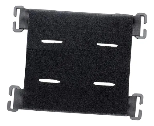 2 Molle Panel Pad Patches Display Board Para Ropa Negro