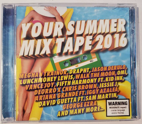 Cd Compilado | Your Summer Mixtape 2016 [cdx2] (meghan Train
