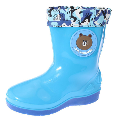 Bota Lluvia Azul Cielo Vía Franca Art. 32805330760skyblue