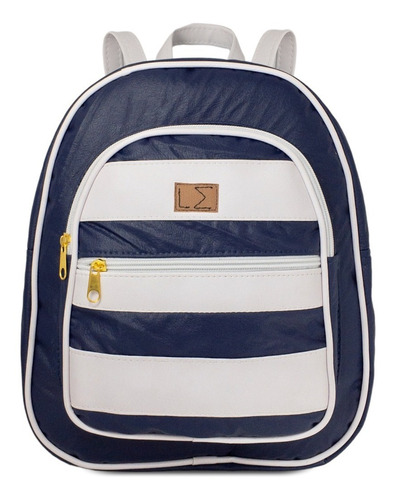 Imagen 4 de 7 de Bolso De Dama Tipo Morral Semicuero