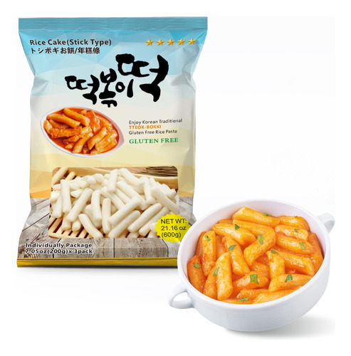 Fusion Select Pasteles De Arroz Coreanos Tteokbokki Stick Ve