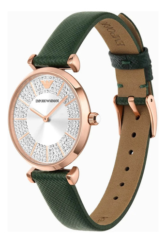 Reloj Emporio Armani Para Mujer Con Correa De Piel