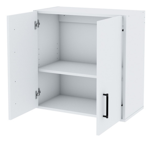 Mueble Módulo Con 2 Puertas Para Colgar O Apoyar Blanco