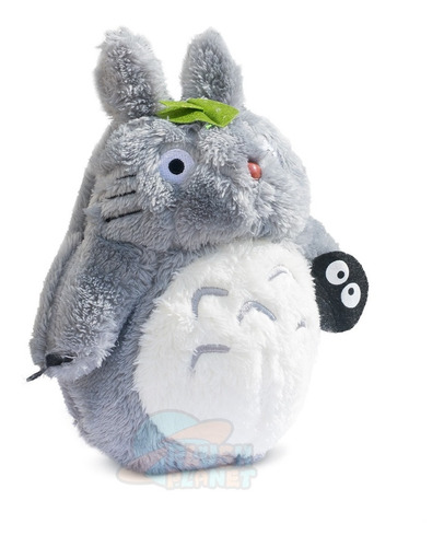 Totoro Grande Com Duende - Meu Amigo Totoro - 23 Cm