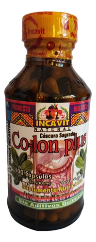 Colon Plus Co-lon  100 Capsulas C/u 500mg