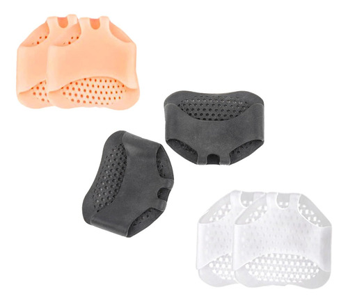 Dazaige 3 Pares De Almohadillas De Silicona Para El Antepié,