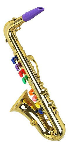 Saxofón 8 Teclas Instrumento Musical Para Niños Saxofones 