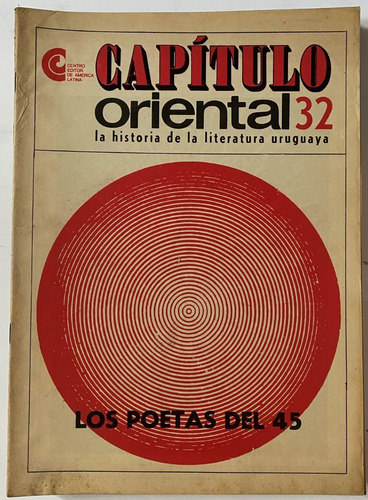 Literatura Uruguaya Nº 32 , Los Poetas Del 45, G2