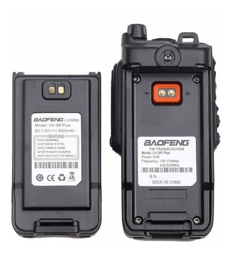 Radio De Comunicación Baofeng Uv-r9 Plus Dual Band Uhf-vhf