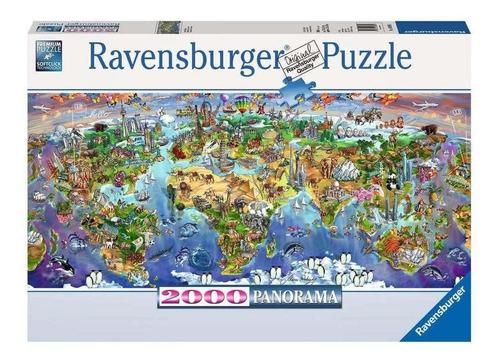 Rompecabezas Ravensburger Classic Maravillas del Mundo 16698 de 2000 piezas