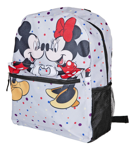 Fast Forward Mochila Gris Con Estampado Integral Para Niños