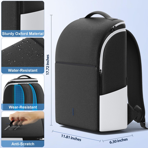 Backpack Lvvil For Ps5/slim/pro Console W/ Full Protection