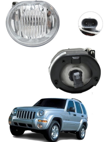 Faro De Niebla Jeep Liberty 2002 2003 2004 Izquierdo Nuevo*