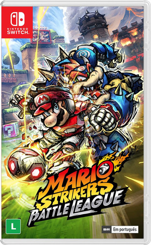 Jogo Mario Strikers: Battle League - Nintendo Switch