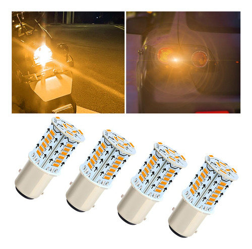 Besulen 1157 Bombillas Led De Coche, 4pcs Super Led Brillan2