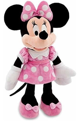 Disney 18  Minnie Mouse En Rosa Vestido Plush Doll