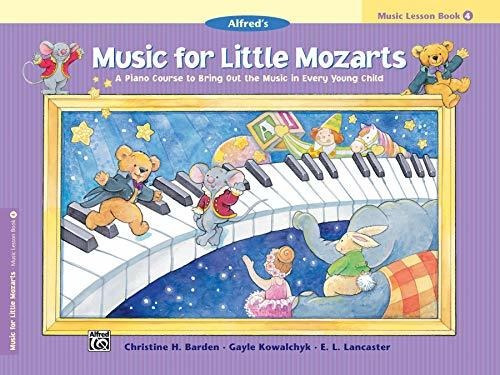 Book : Music For Little Mozarts Music Lesson Book, Bk 4 A..