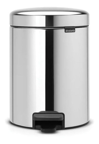 Lixeira Em Inox Brabantia New Icon 5l 29,1x27,2x20,5cm