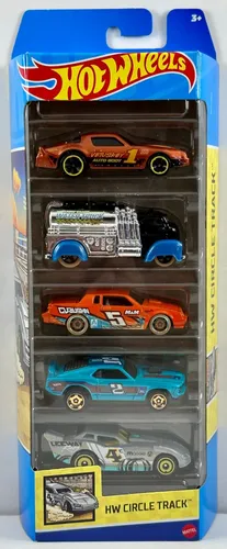 Carrinho Hot Wheels Caixa Com 5 Pack Original Mattel