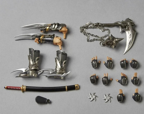 Revoltech Amazing Yamaguchi N052 Ryu Hayabusa Ninja Gaiden 2 (Usado)