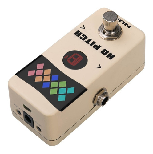 Imagen 2 de 10 de Pedal Afinador Nux Mini Core Hd Pitch Cuotas