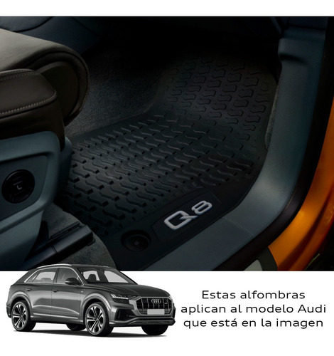 Imagen 1 de 7 de Juego De Alfombras Delanteras Y Traseras Audi Q8 2020