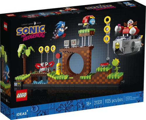 Lego Ideas - Sonic The Hedgehog - 1125 Piezas - Cod 21331