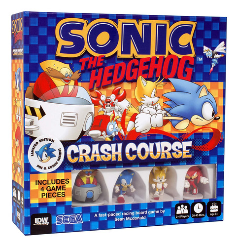 Sonic The Hedgehog Crash Course Por Idw Games, Juego De Mes.