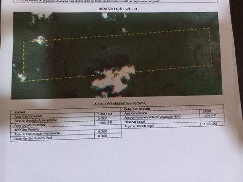 Imagem 2 de 2 de Área De Fazenda Em Roraima Com 1404 Hectares.