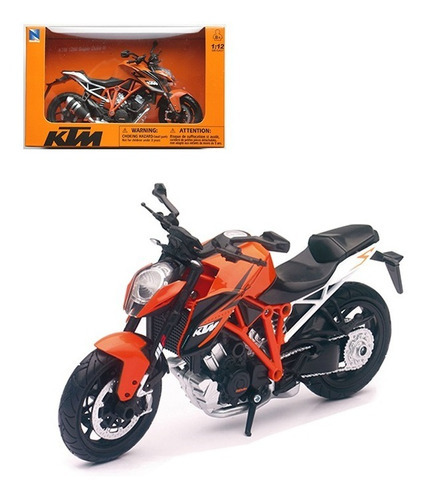 Moto Ktm 1290 Super Duke R Escala 1:12 New Ray Colección