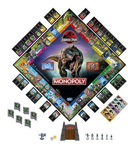 Monopoly Jurassic Park (español)