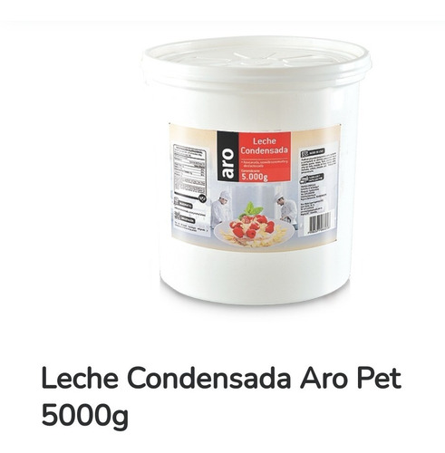 Leche Condensada Aro 5 Kg - g a $28