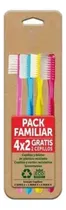 Comprar Cepillos De Dientes Bucal Tac Pack Familiar 4x2 Reciclable