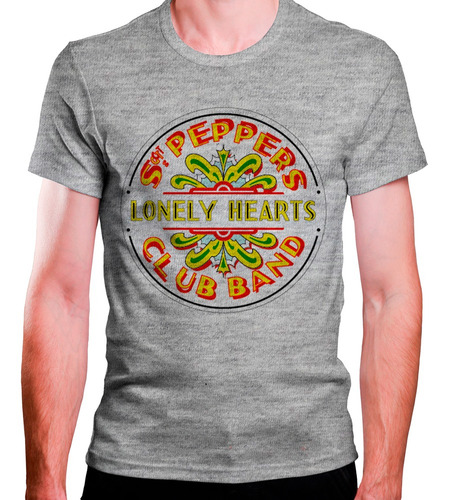 Camiseta Masculina Banda De Rock Sgt Peppers
