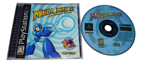 Megaman 8 Playstation Patch Midia Preta!