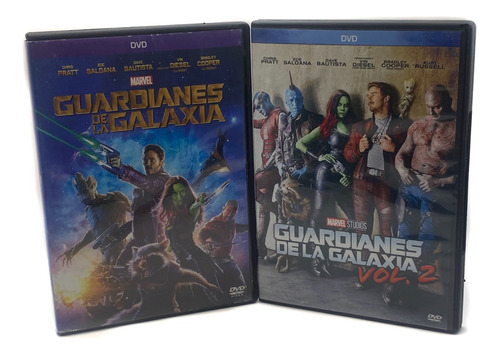 Dvd Guardianes De La Galaxia Vol. I & Il - Excelente 