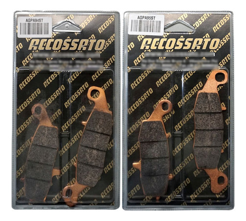 Pastillas Freno Kawasaki Er6n 650 Er6f Accossato Italia