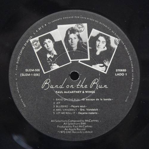 And Of The Run Wings Paul Mccartney 1973 Ca2