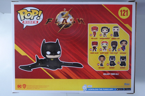 Funko Pop! Ride Batman In Batwing #121 The Flash Dc Movie (Usado)