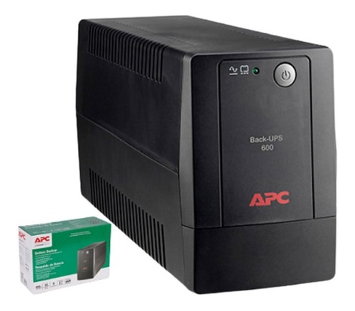 Ups Apc Back Bx600l-lm 600va 4 Salidas 120v Avr 300w